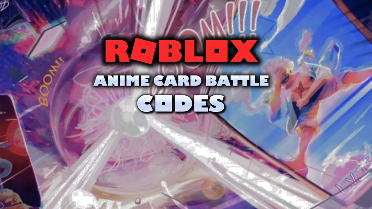 Roblox Anime Card Battle Coddes
