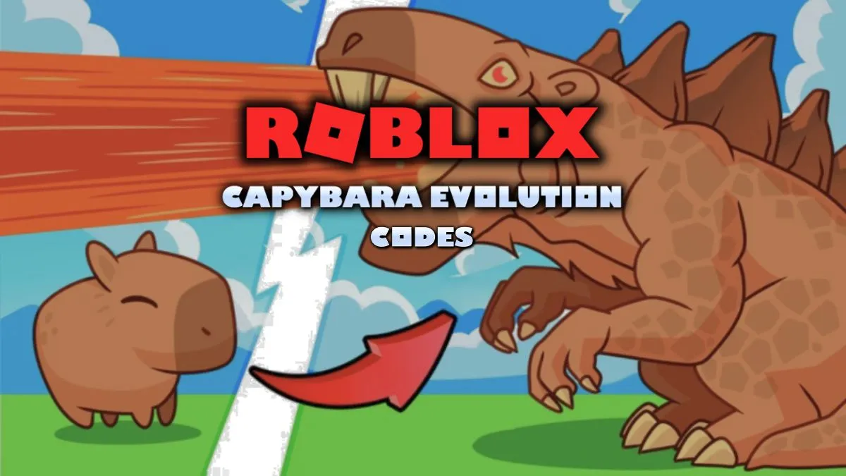 Códigos de evolución de Roblox Capybara