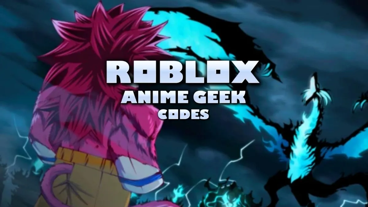 Códigos de geek de anime de Roblox