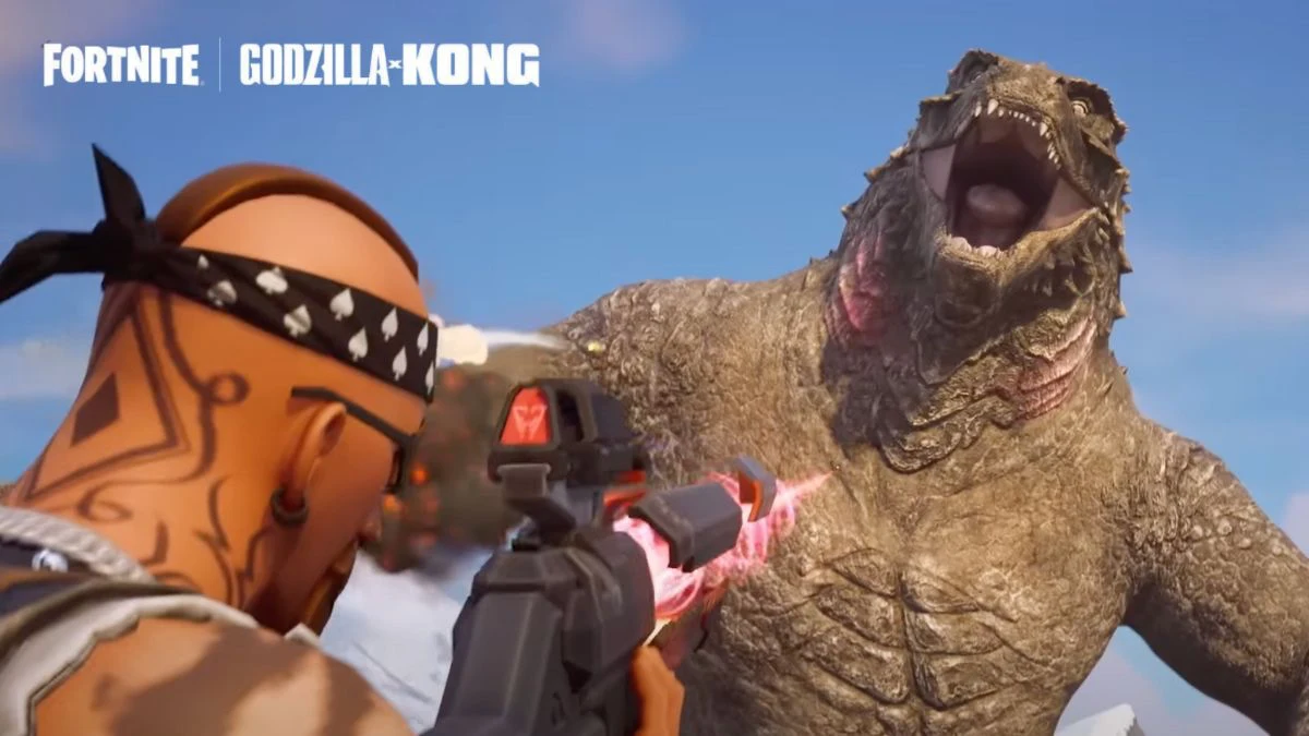 Cómo jugar como Godzilla en Fortnite