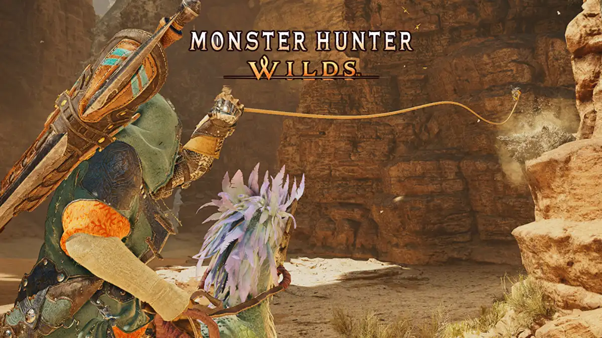 Cómo usar el Slinger en Monster Hunter Wilds