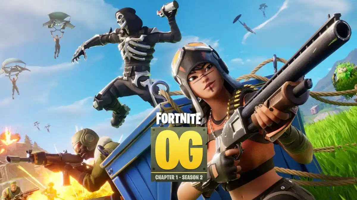 Mapa de la temporada 2 de Fortnite OG