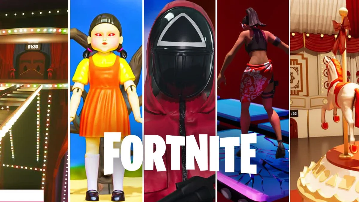 Fortnite: 5 mejores mapas de juegos de calamar con códigos para tratar de sobrevivir