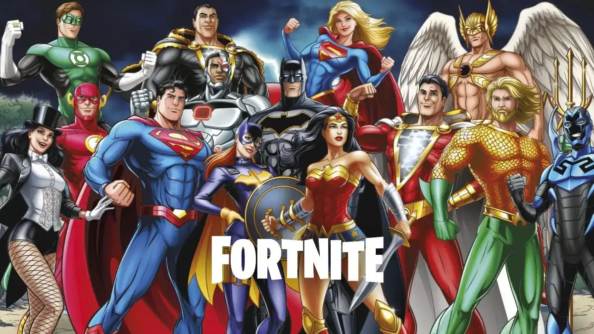 Fortnite x DCU Collaboration Skins