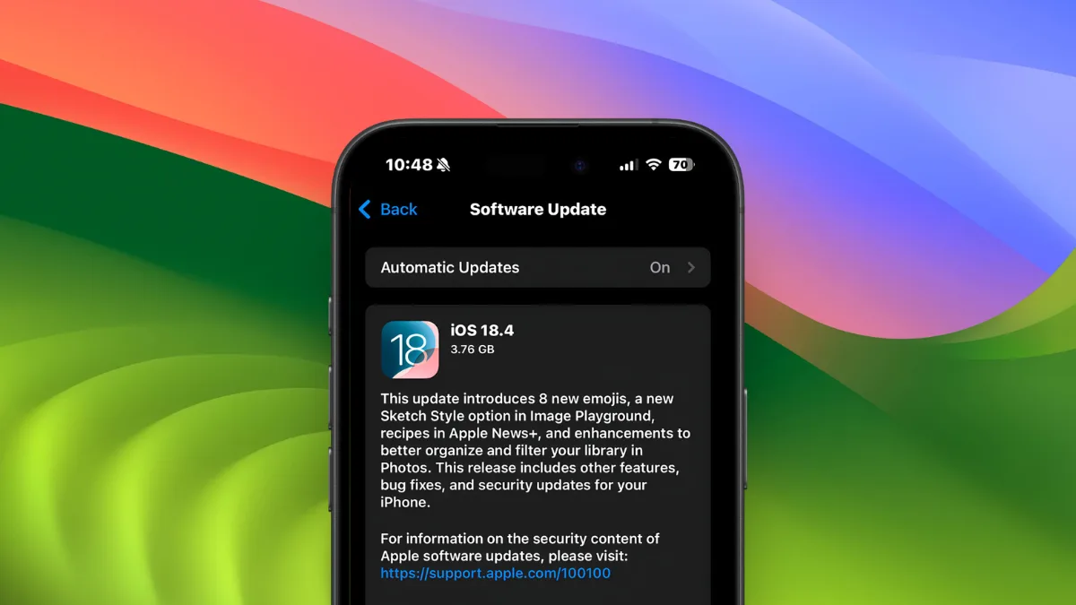 La actualización de iOS 18.4 trae la función de notificaciones prioritarias