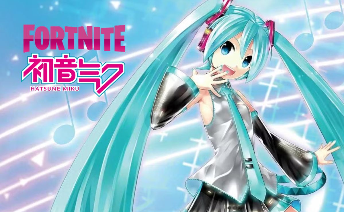 Fortnite x Hatsune Miku Fuga de colaboración