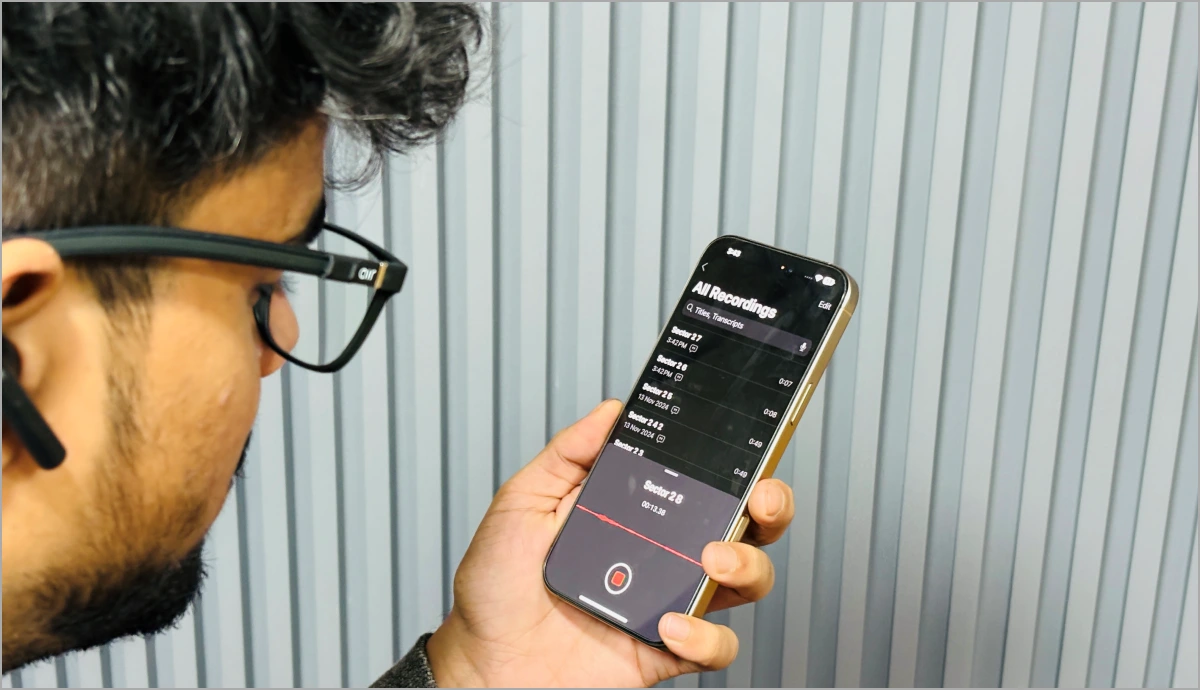 iOS 18.2: Cómo usar la grabación en capas en las notas de voz en iPhone