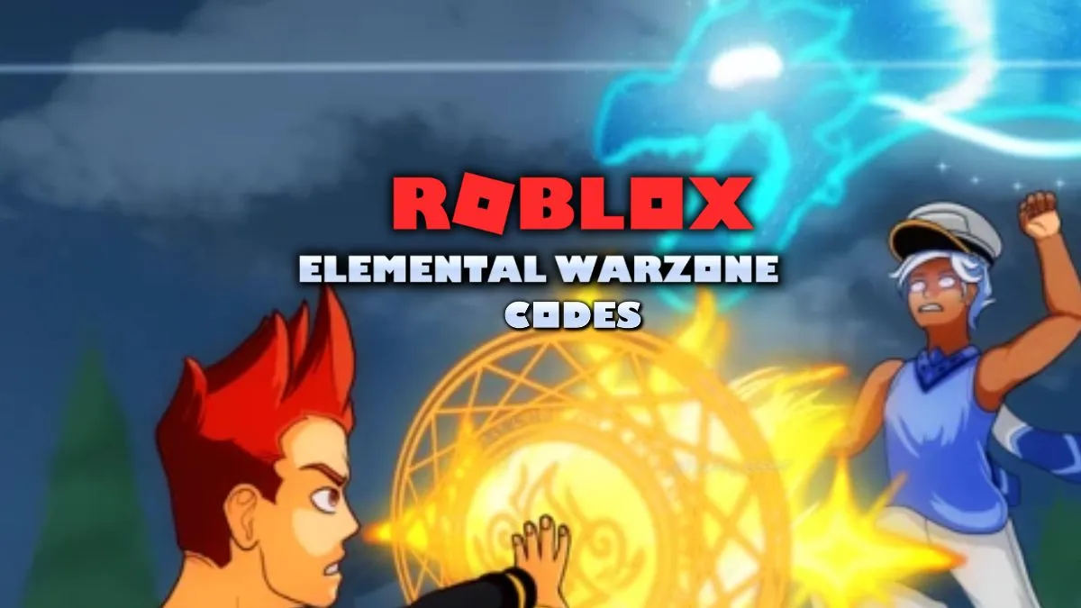 códigos de guerra de guerra elementales de Roblox