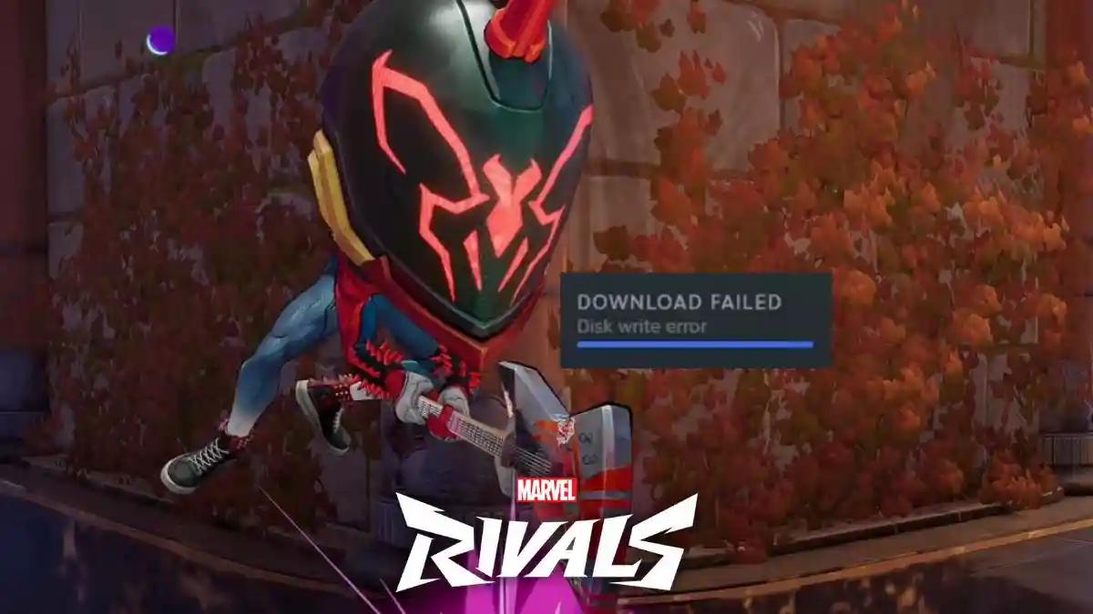 Cómo arreglar el error de escritura de disco de Marvel Rivals Rivals