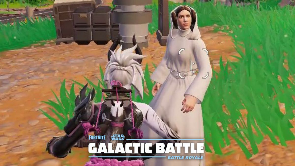 Cómo completar la búsqueda de la historia de Leia Organa en la batalla galáctica de Fortnite