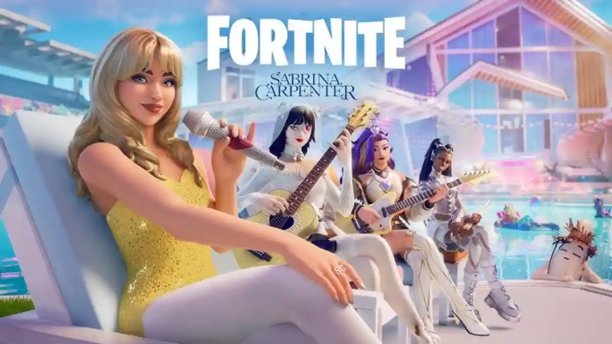 Evento de concierto de Fortnite Sabrina Carpenter