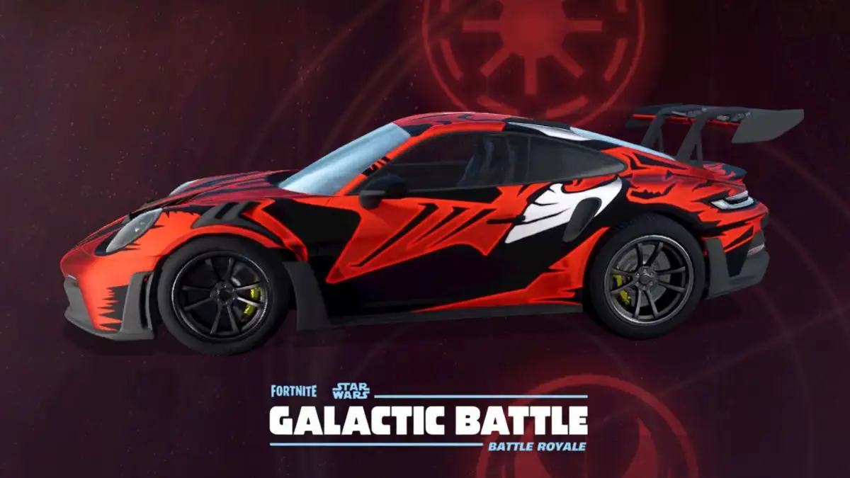 Fortnite Cómo obtener el Star Wars Porsche 911 GT3 RS