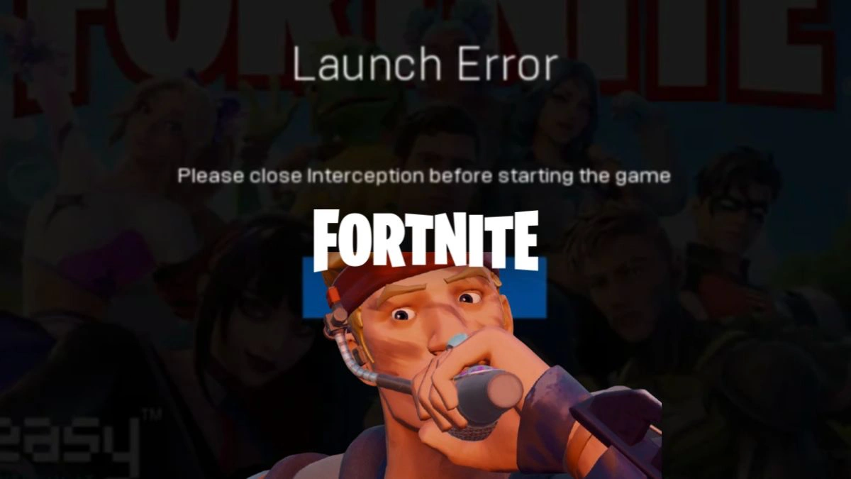 Cómo solucionar Fortnite por favor cierre el error de intercepción