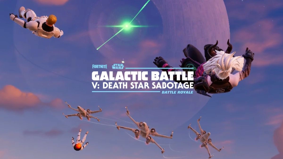 Fortnite Death Star Sabotage The Epic Star Wars Resumen del evento