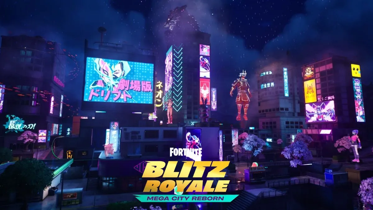 Fortnite Blitz Royale Mega City Actualización renacida