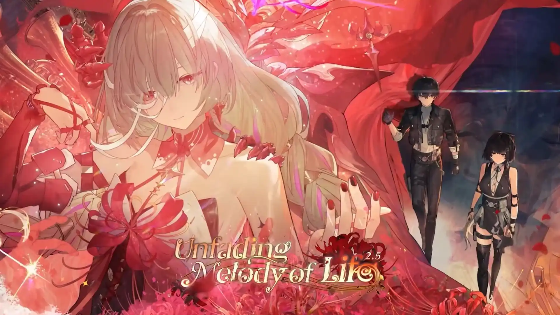 Ondas de Wuthering 2.5 caracteres y banner