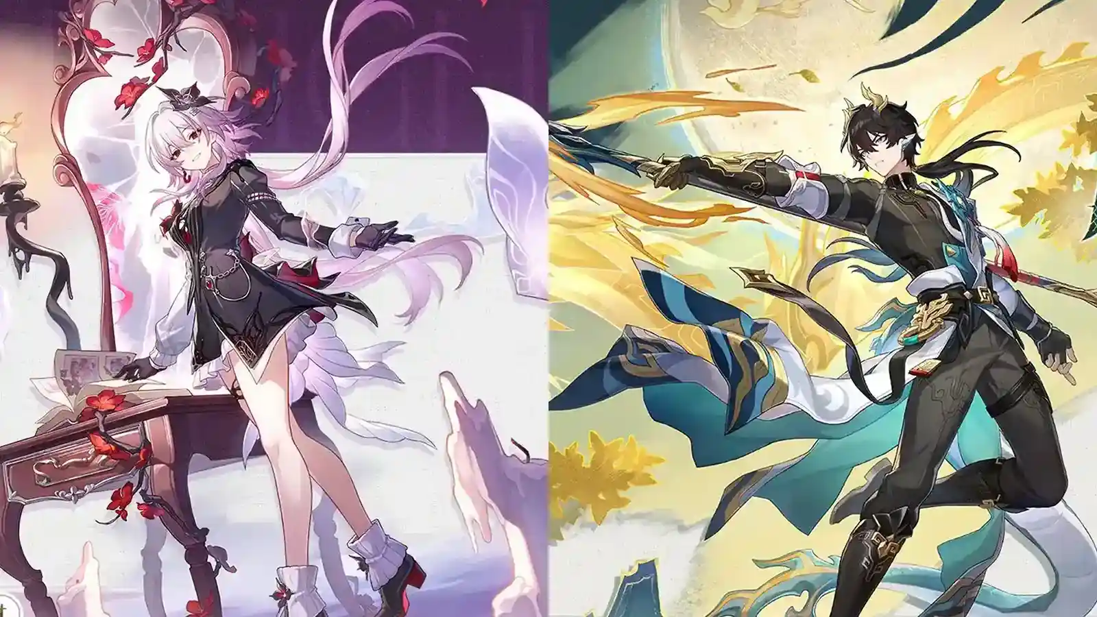 Honkai Star Rail Evernight y Dan Heng