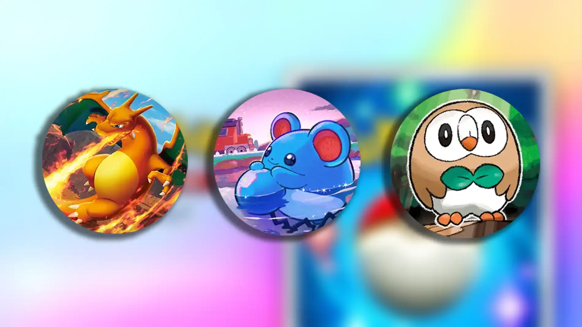 iconos de bolsillo de Pokemon TCG