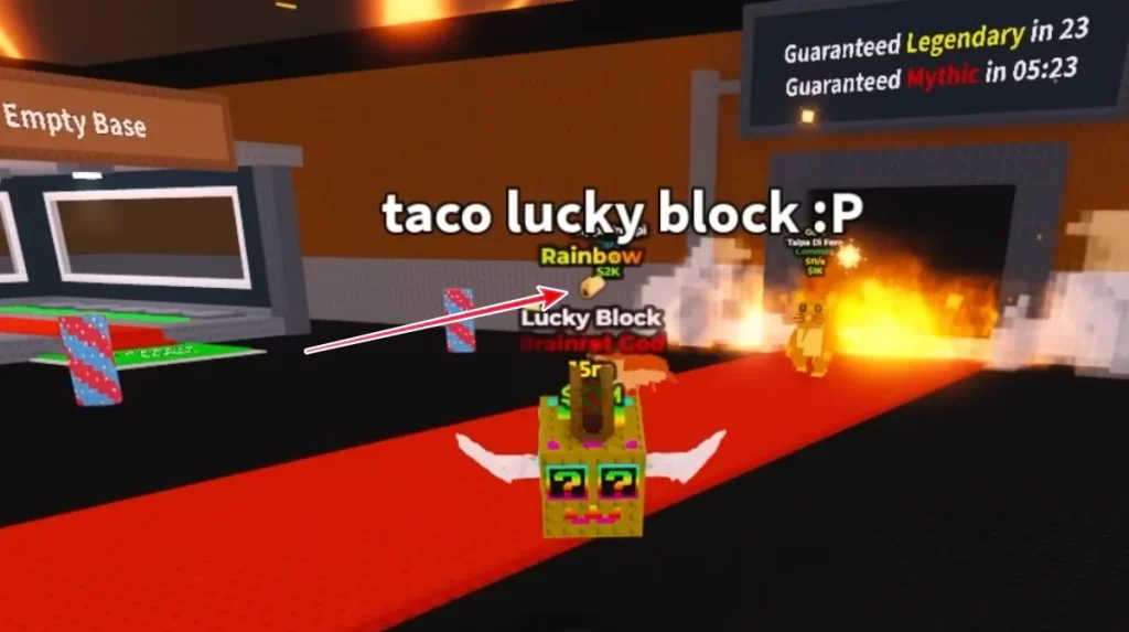 Martes de tacos en Steal a Brainrot
