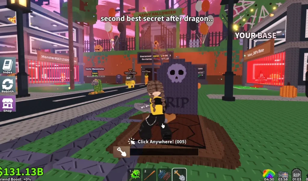 Robar un evento de cementerio Brainrot