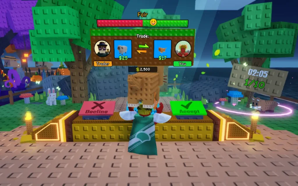 intercambiar mascotas en Build a Zoo