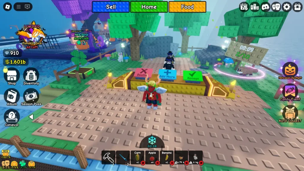 intercambiar mascotas en Build a Zoo