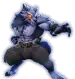 Hombre lobo desatado