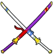 Espadas en frutas Blox