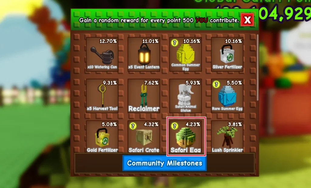 Las mascotas Safari Egg cultivan un jardín