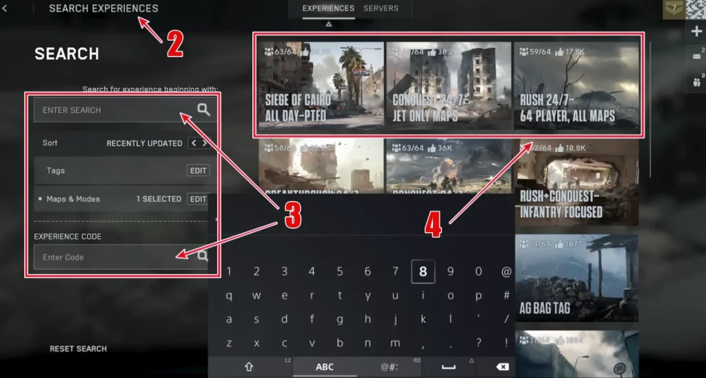 Códigos de portal de Battlefield 6