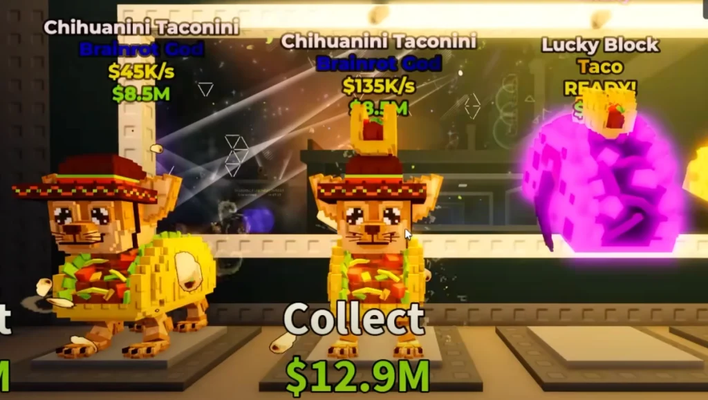 Taco Brainrots en Steal a Brainrots
