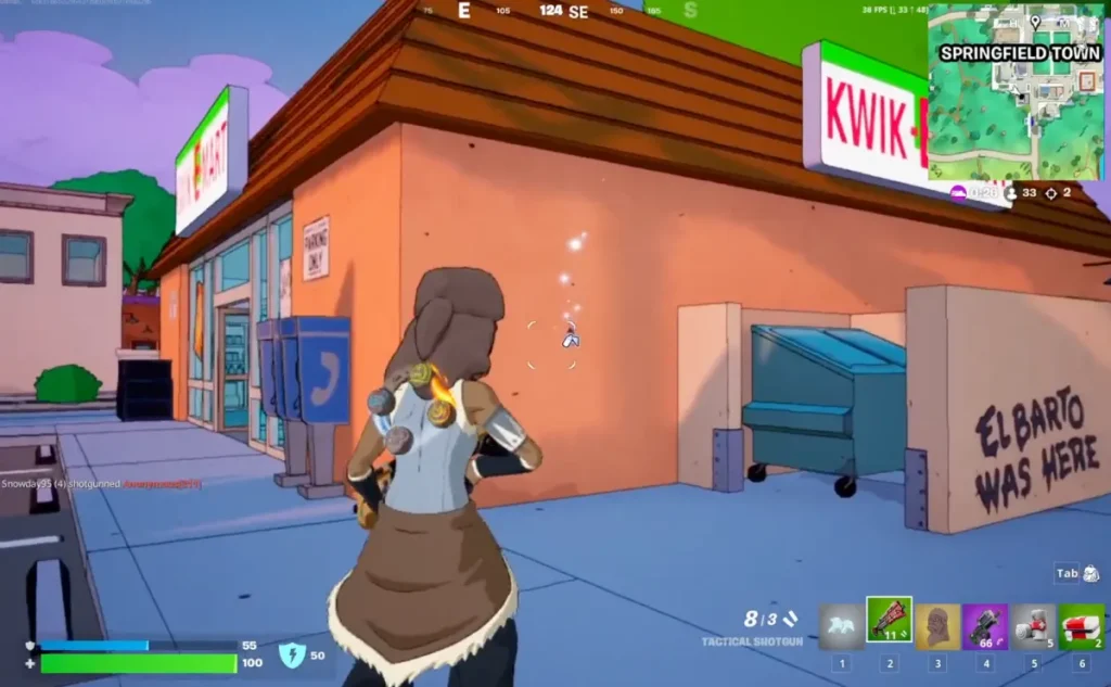 Misiones de mordaza ocultas de Los Simpson de Fortnite