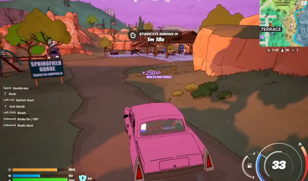 Misiones de mordaza ocultas de Los Simpson de Fortnite