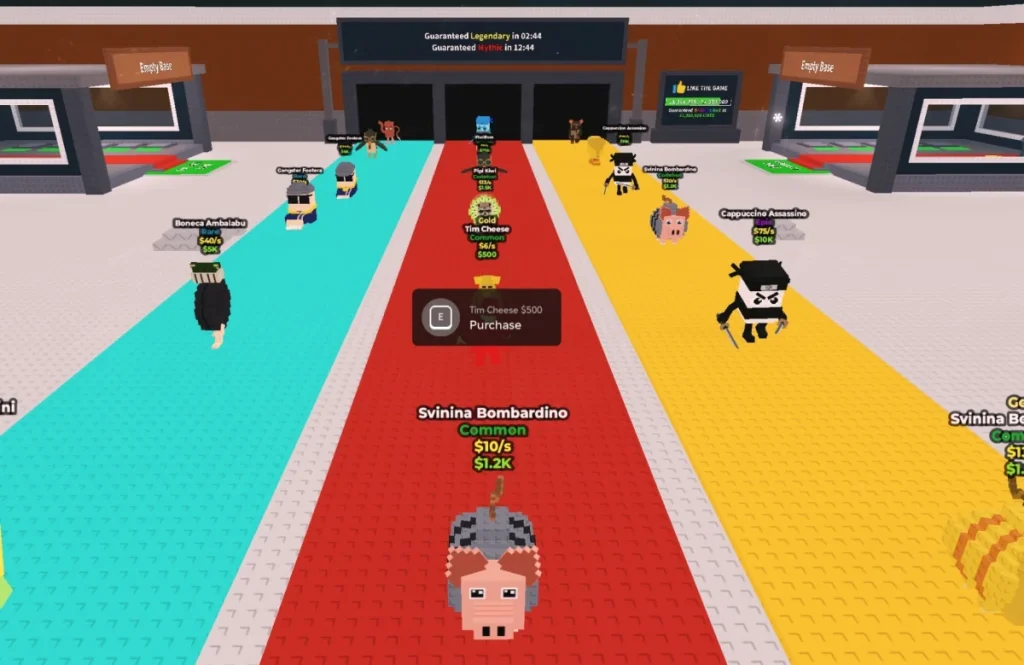 Robar una actualización del distribuidor Brainrot