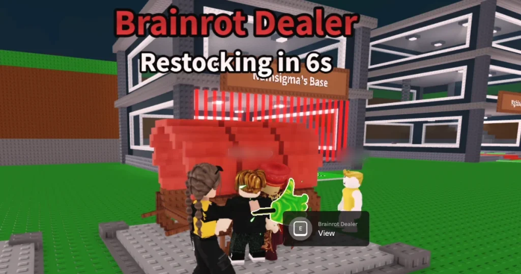 Distribuidor Brainrot roba un Brainrot