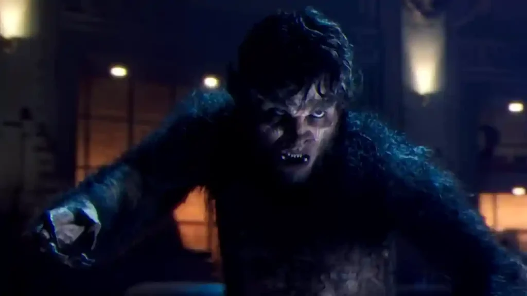 Hombre lobo de noche en la presentación especial de Marvel TV