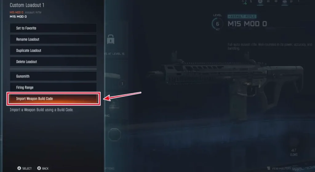 Códigos de construcción de armas de Black Ops 7