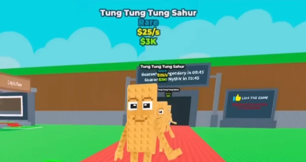 Tung Tung Tung Sahur Robar un Brainrot