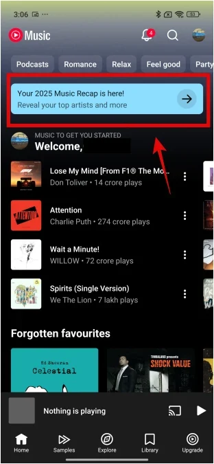 Cómo comprobar el resumen de música de Youtube