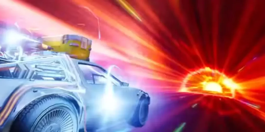 Vehículo DeLorean Fortnite
