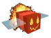 abeja de fuego