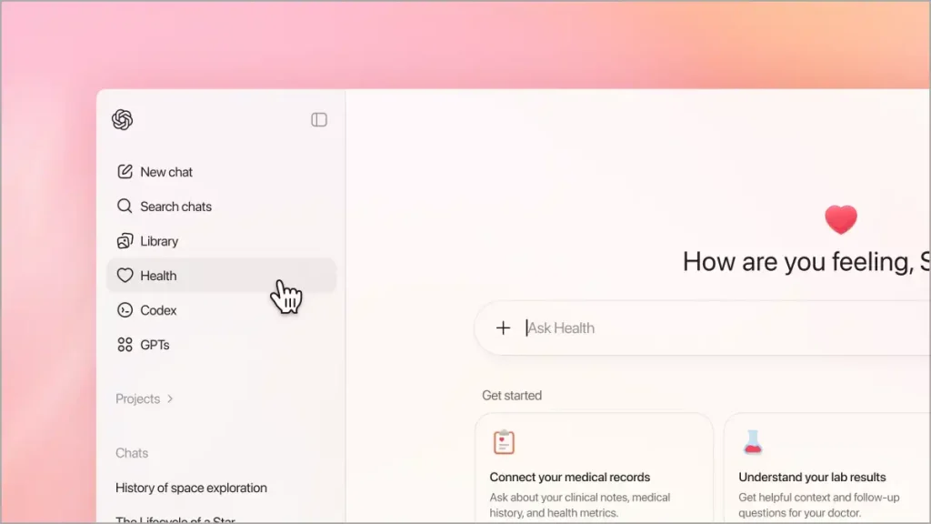 OpenAI lanza ChatGPT Health: una nueva forma de comprender sus datos médicos
