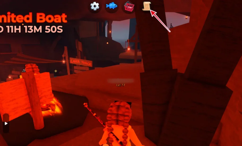 Magma Hook Inferno Core Fish It