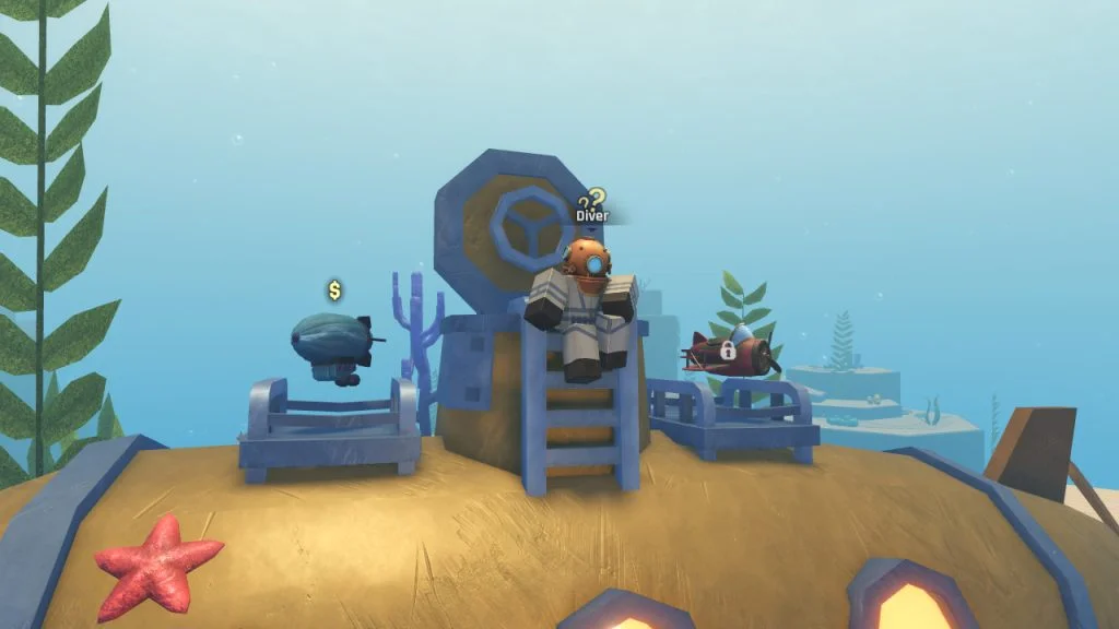 NPC buzo en el abismo