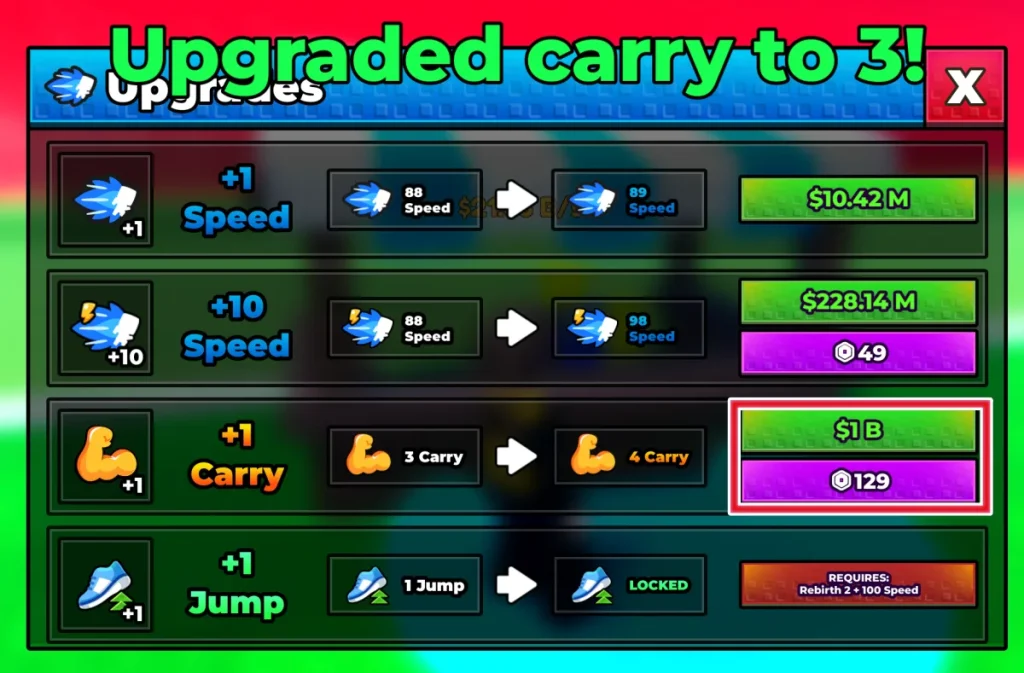 Carry Slots Escape Tsunami para Brainrots