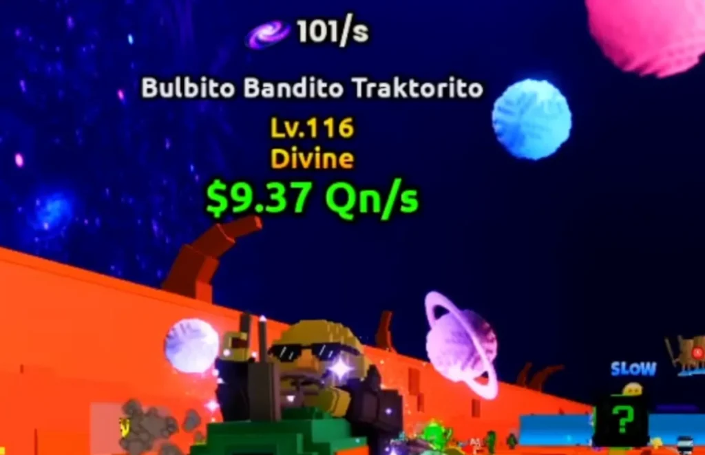 Los puntos Galaxy escapan del tsunami para Brainrots