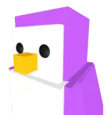 Pieles de pingüino nocaut morado