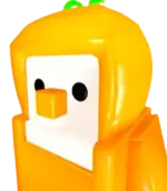 Pieles de pingüino nocaut naranja