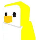 pieles de pingüino knockout de color amarillo neón