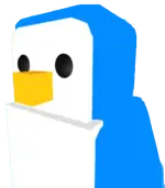 Aspectos nocaut de pingüino azul neón